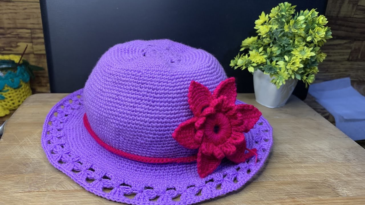 Crochet baby girl hat beautiful baby girl crochet hat and cap ideas for 2022