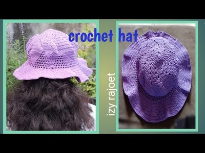 Crochet hat. Easy to make