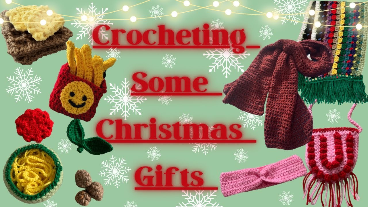Crocheting Christmas Gifts. DIY Crochet Gift Ideas. 2022