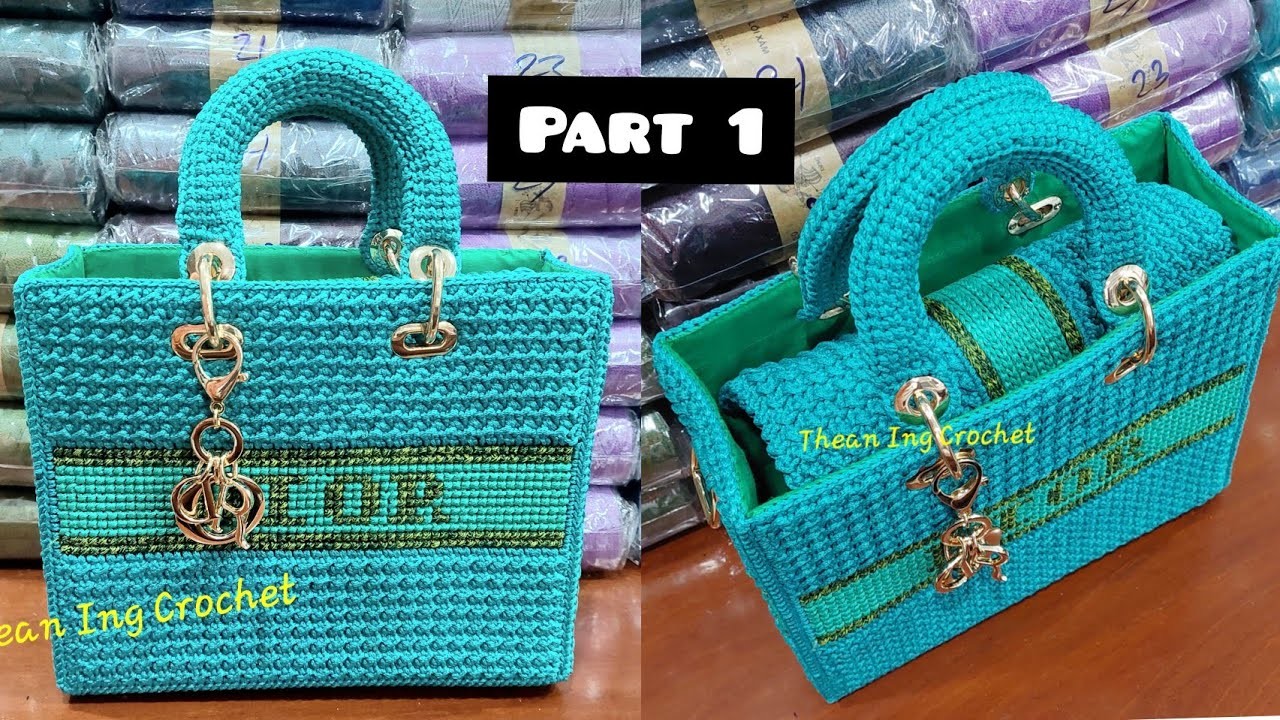 Dior Bag crochet part 1 (code 18)