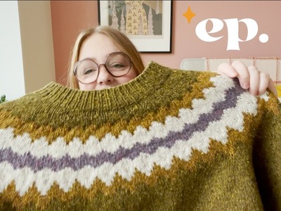 Ginger hook knitting podcast ep. 1. colorwork & cables