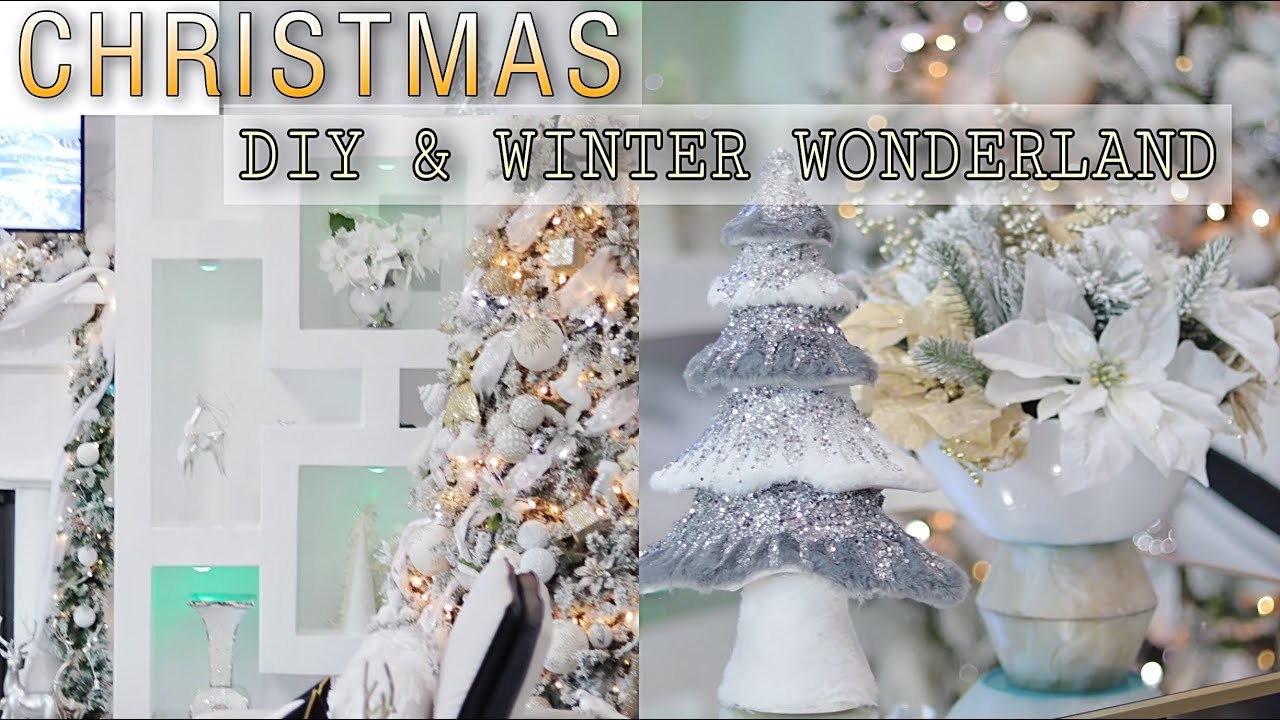 GLAMOROUS LIVING ROOM DECOR IDEAS || EASY DIY CHRISTMAS DECOR with @ATouchofGlam & @NoraGsNook