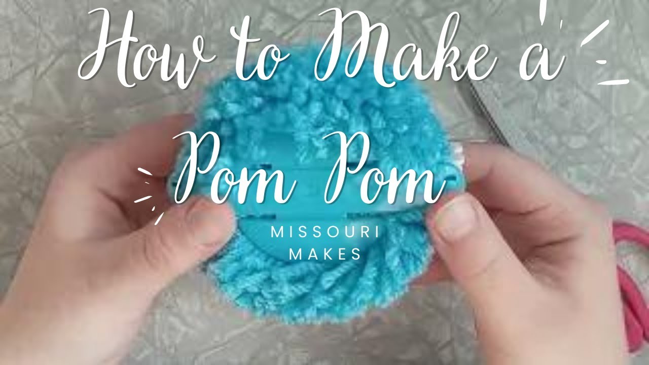 How to Make a PERFECT POM POM Every Time