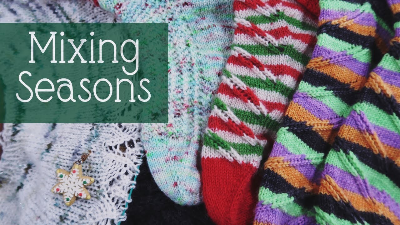 Mixing Seasons ~ Episode 36 ~ Crafting Podcast { Christmas Zweig Sweater, Outlander Gauntlets }