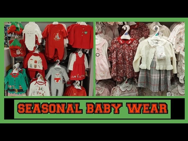 Nutmeg Morrisons Baby Clothes Winter 22 Xmas GB Fashion