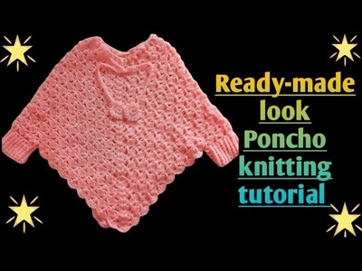 Woolen poncho latest design || woolen poncho design |crochet poncho design||poncho knitting in hindi