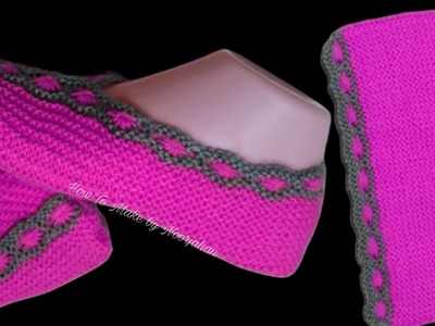 Woolen socks 6-7 no | ladies socks #girls juti #socks design #moza design #moja #boots #jurab