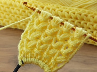 ⚡????Woow.!!!????⚡ Amazing ???????? Very easy Tunisian crochet chain very stylish hair band making #crochet