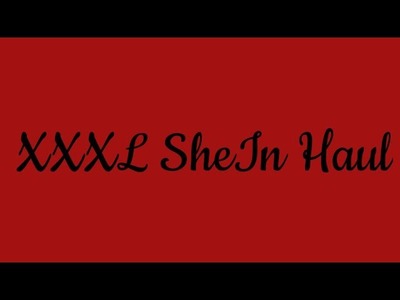 XXXL SheIn Try On Haul I November 2022 I Jenny's Welt