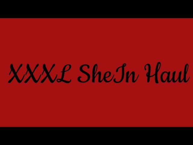 XXXL SheIn Try On Haul I November 2022 I Jenny's Welt