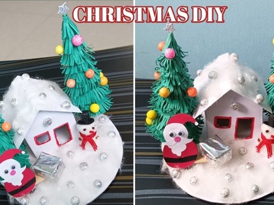 Christmas Diy ll Christmas gift Idea ll Christmas decorative piece ll Mickyz craft club ll