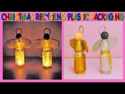 CHRISTMAS RECYCLING PLASTIC PACKAGING DIY