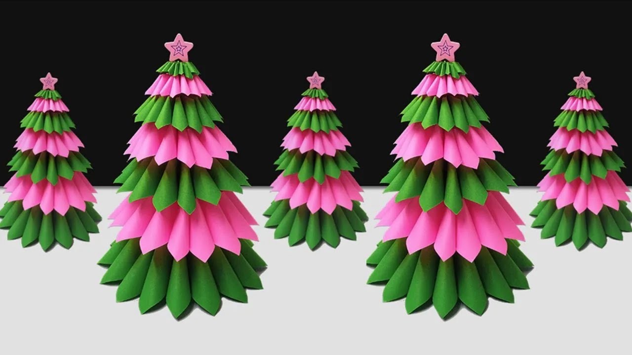 Christmas Tree Ideas | Paper Christmas Tree | Christmas Decor Ideas | Easy Christmas Tree Ides 2023