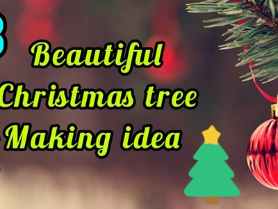 DIY Easy and simple Handmade ChristmasTree Making Idea At Home ll Using colourpaper#viral #christmas