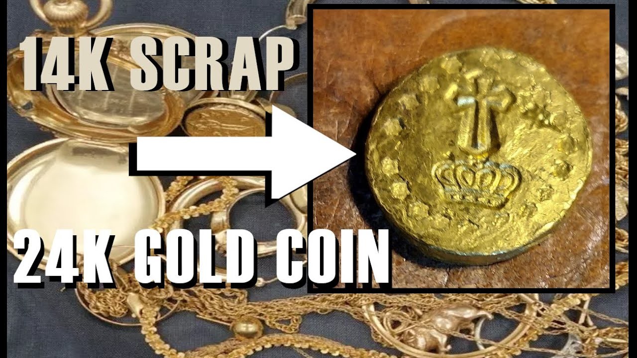 DIY Refine 14K Jewelry into a 24K Gold Coin