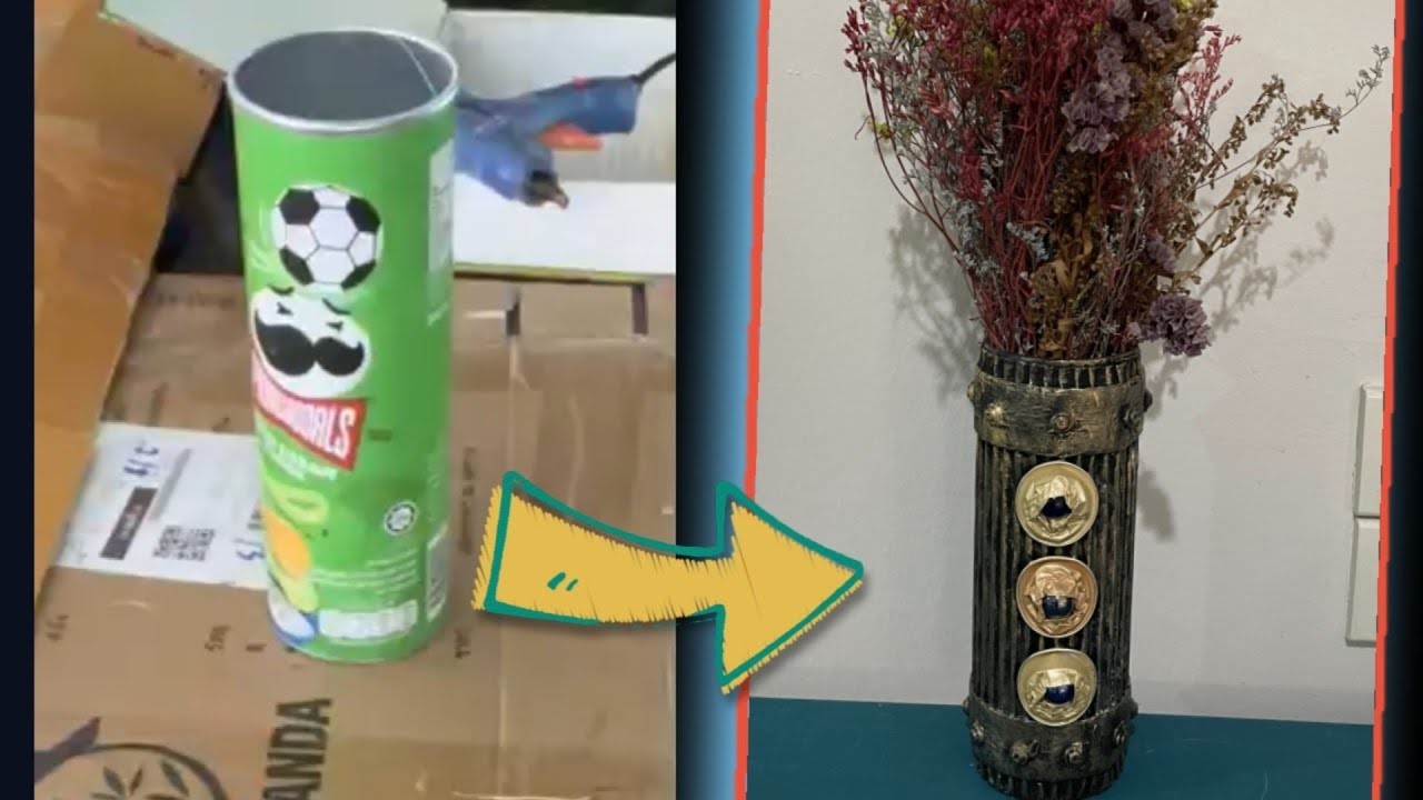[Do it yourself] Trash to treasure "Reuse Reduce Recycle" DIY vase ideas
