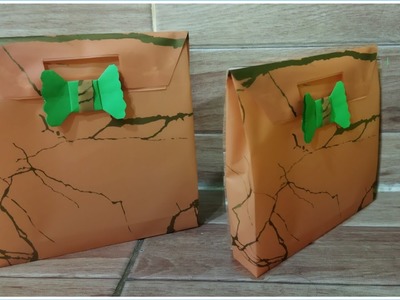 Easy gift wrapping ideas - paper gift bag