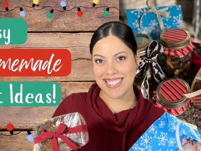 Easy Homemade Gift Ideas (3 simple giftable recipes!)