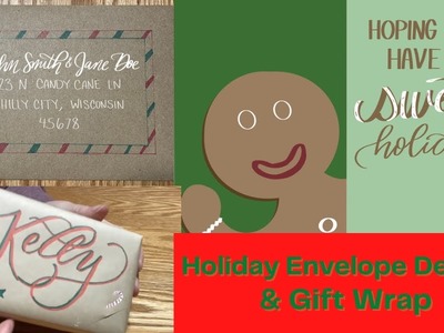 Holiday Envelopes & Gifts  | Part 2 | Handwritten Holiday Envelope Designs | Christmas Cards | DIY