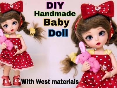 How To Make Doll At Home | Easy Doll Making | Handmade Doll | DIY Barbie Doll | Doll Craft Ideas