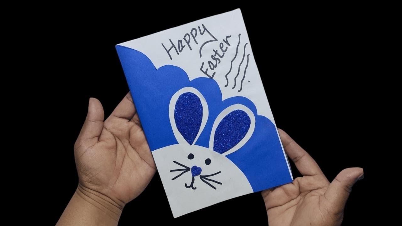 How to make Easter Bunny card | Handmade christmas card #christmascard#greetingcard#kidscraft#easter