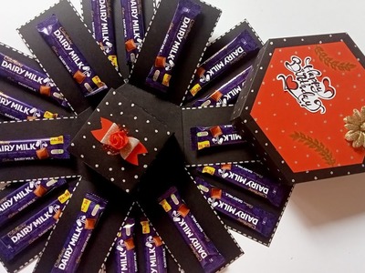 How to make Hexagon Chocolate Box ¶ Hexagon gift Box ¶ Toturial ¶ Chocolate Box in box