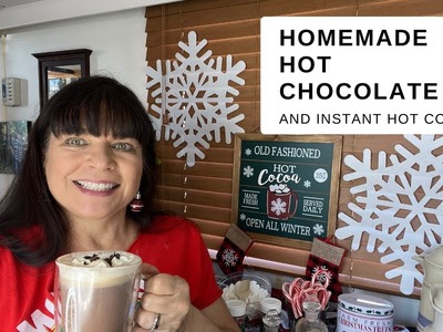 How to make the best hot chocolate and instant hot cocoa mix from scratch
