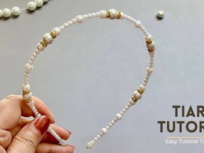 Pearl Headband Diy. Easy Tutorial