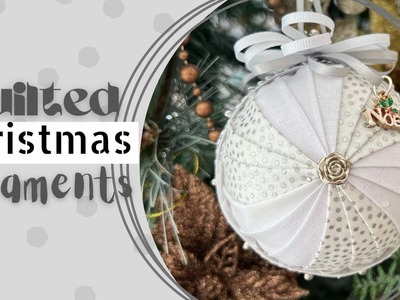 Qui Christmas Ornament | No Sew Fabric Ornament | Windmill Pattern