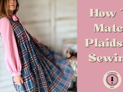 Sew This Pinafore Like a Pro - The Secret to Matching Plaids Revealed!