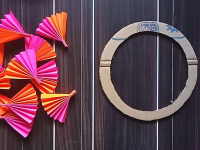 Unique Paper Wall Hanging Craft. Paper Craft For Home Decoration. Easy Wall Decor. DIY Wall Mate