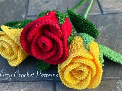 Como tejer Rosas???? a crochet paso a paso