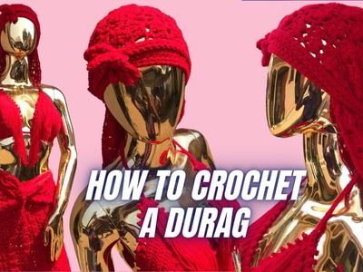 Crochet Durag DIY (crochet head wrap)