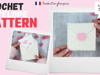 Crochet Envelope Pattern and Tutorial - Super Fast & Easy