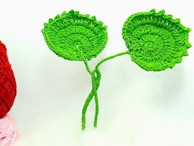 Crochet Flowers || Crochet Sunflower Leaves