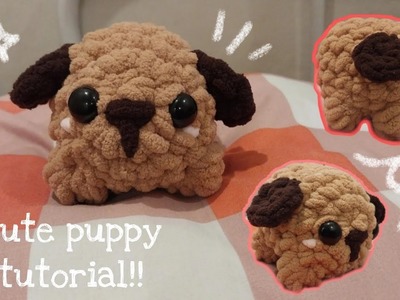 Crochet puppy tutorial (beginner) | dog amigurumi
