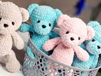 Crochet Teddy bear ???? Part 1