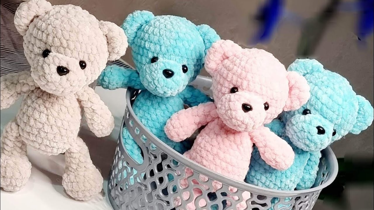 Crochet Teddy bear ???? Part 1