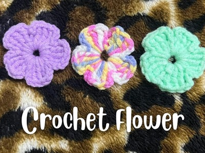 [Easy] Crochet Flower | Crochet Pattern