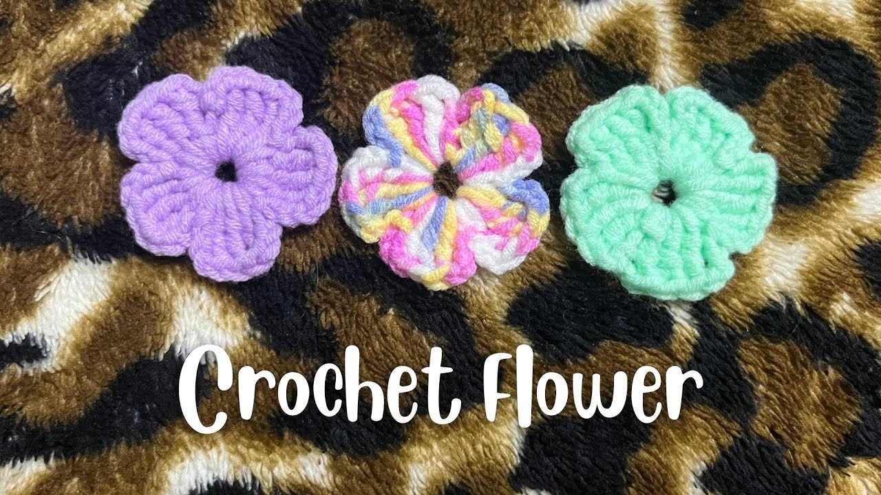 [Easy] Crochet Flower | Crochet Pattern