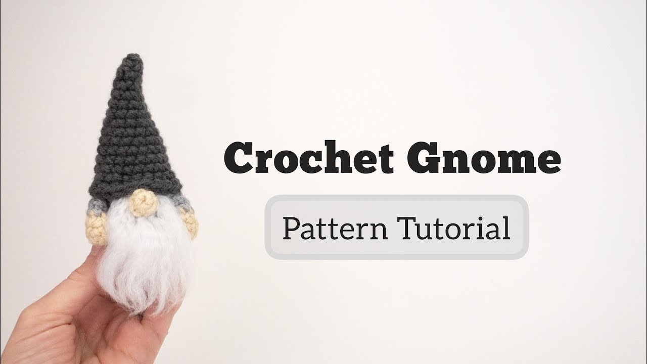 Easy Crochet Gnome Tutorial | Free Amigurumi Pattern