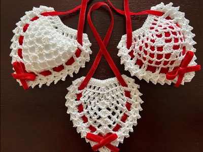 Heart Sachet, Crochet