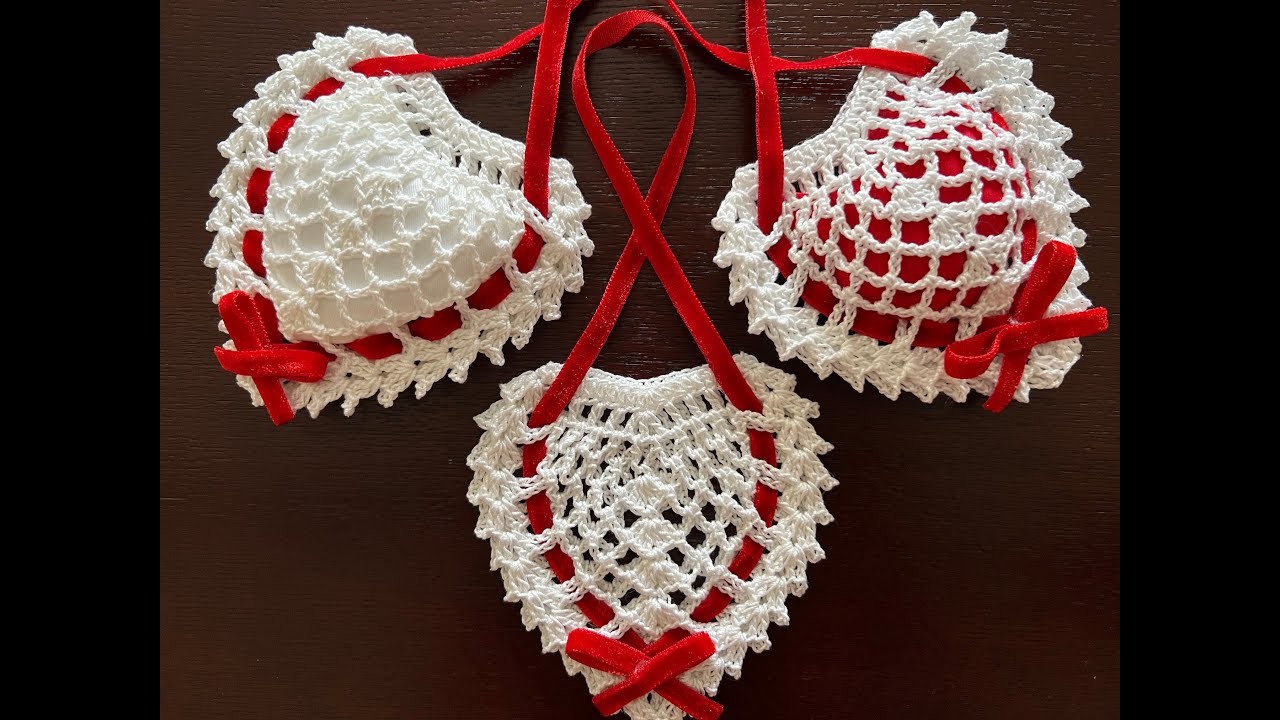 Heart Sachet, Crochet