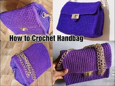 How to Crochet handbag