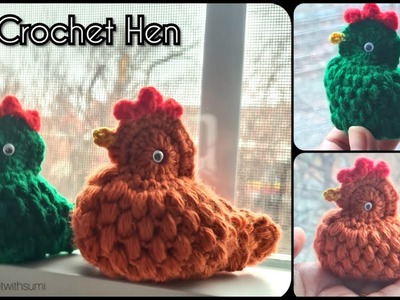 How To Crochet Hen || Crochet Amigurumi #crocheteaster #crochet #freecrochetpatterns