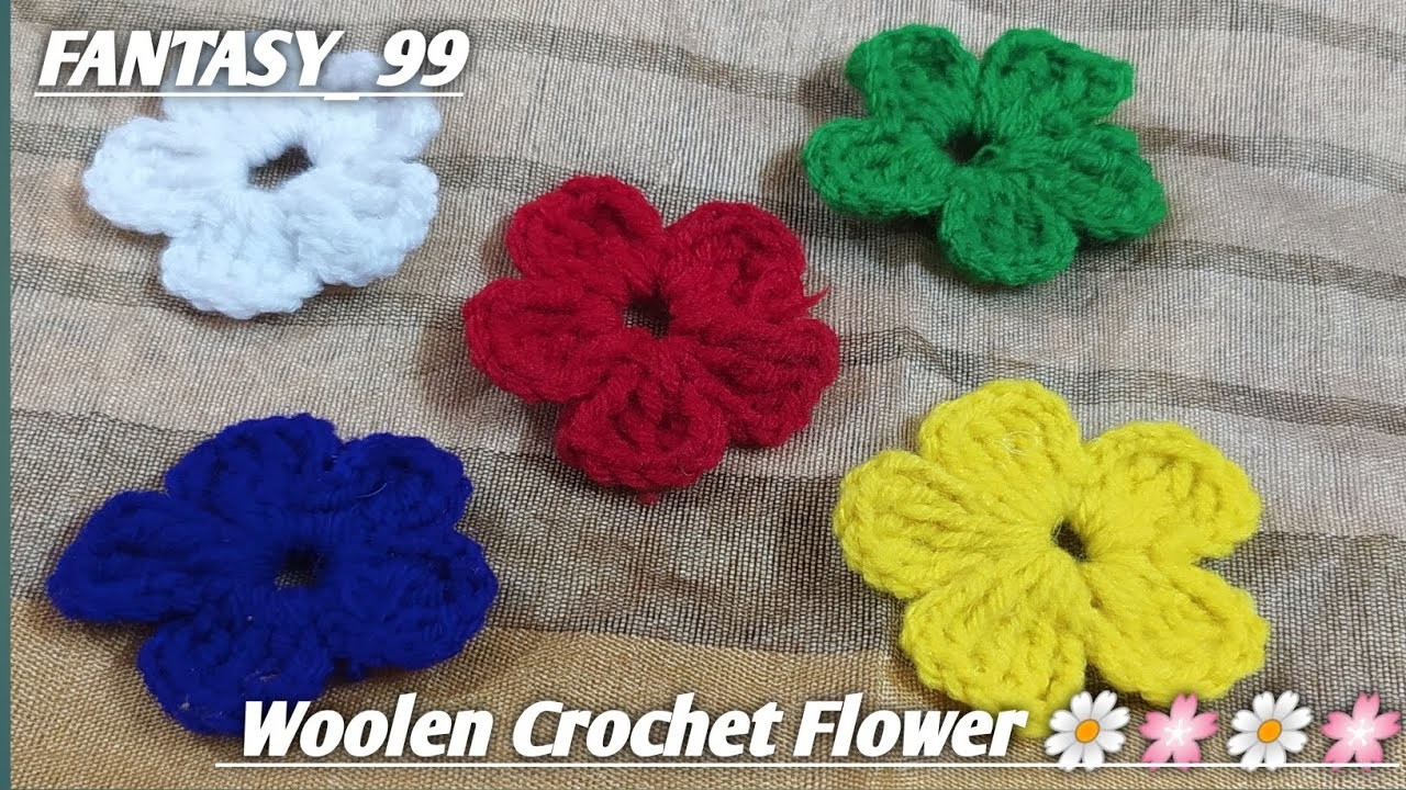 How to Crochet Rose Flower for Beginners .  2023