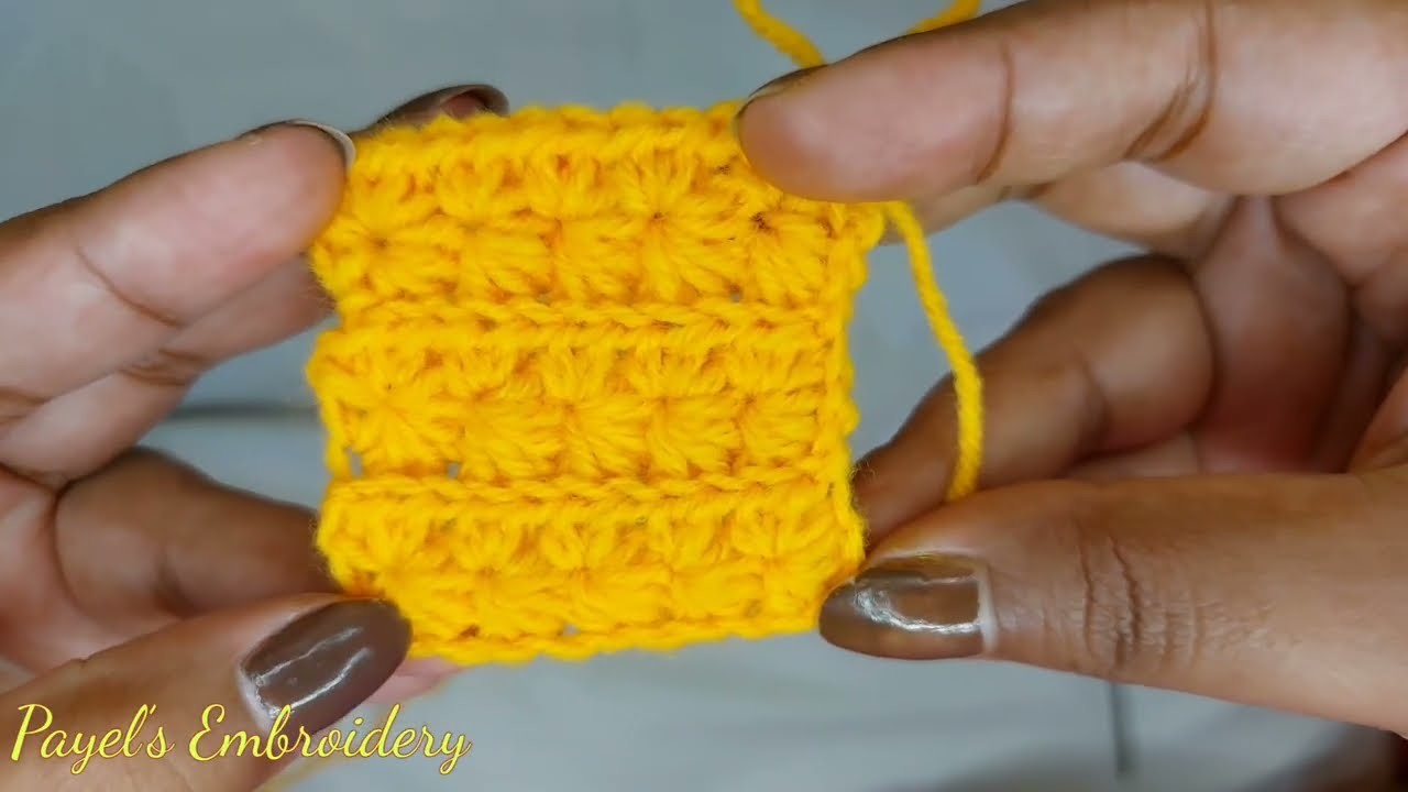 How To do Crochet star desgin | crochet pattern | crochet for beginners @payelsembroidery1920