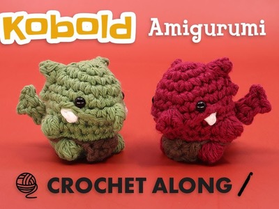 Kobold Amigurumi - Live Crochet Along and New Pattern - PLUS A DRAGON KIT GIVEAWAY ✨????