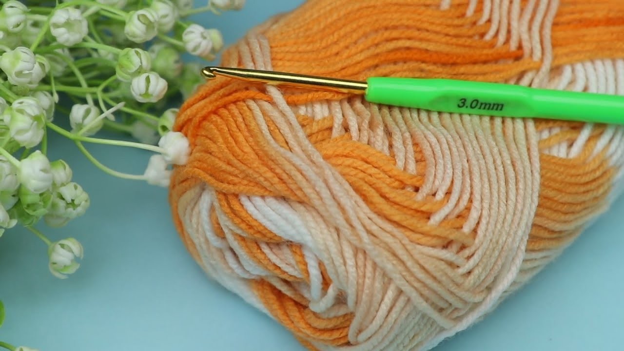 Lovely Stitch! I've never seen this crochet pattern! Easy crochet stitch! Crochet