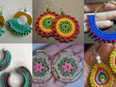 Most Beautiful Fun Crochet Patterns Crochet Earrings Designs For Women Collection 2023